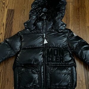 MONCLER Boys size 10 GUARANTEED AUTHENTIC. NEVER WORN